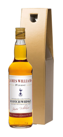 Spurs Historic Blended Whisky in a Gold Gift Box