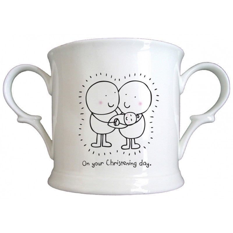 Chilli & Bubble's Christening Loving Cup