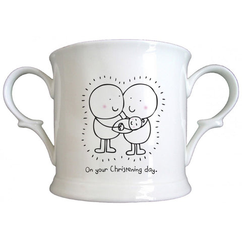 Chilli & Bubble's Christening Loving Cup