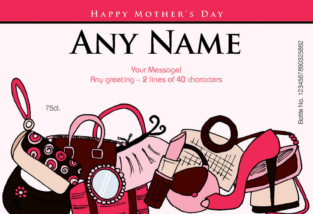 Mother's Day Accessories Labels for Rosé Wine