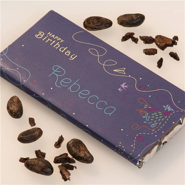Personalised Happy Birthday Chocolate Bar for Her