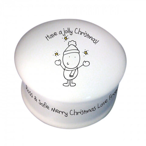Chilli & Bubble's Jolly Christmas Trinket Box