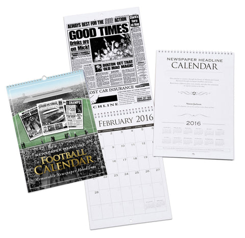 Reading FC A4 Calendar