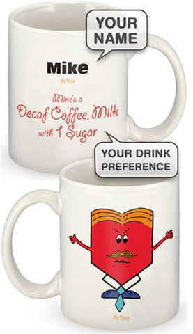 Personalised Boss Mug - Male