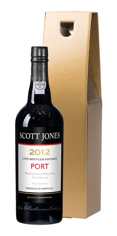 Contemporary Port in a Gold Gift Box