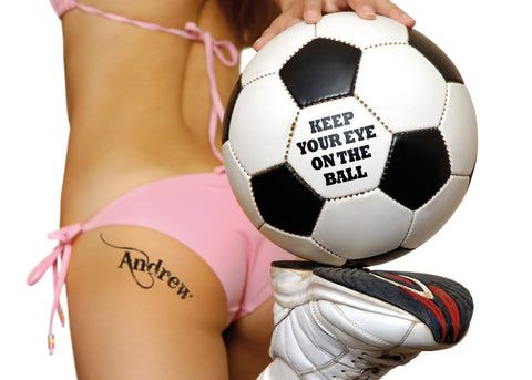 Eyes on the Ball Poster