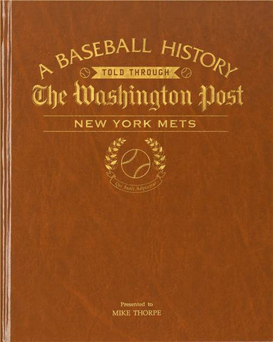 Washington Post New York Mets Baseball Book