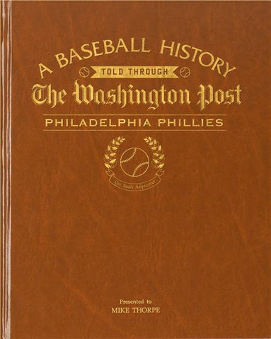 Washington Post Philadelphia Phillies Baseball Book