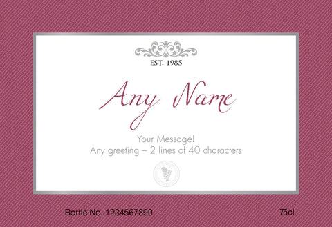 Frame Labels for Rosé Wine (Pack of 2)