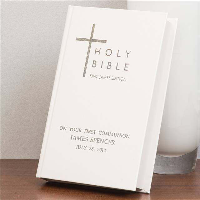 King James Bible - Ivory Cover