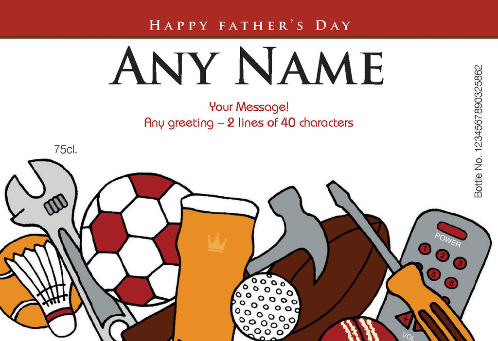 French AC Father's Day Montage White Wine in a Silk Box