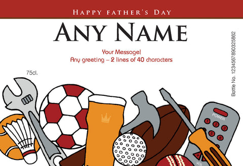 French AC Father's Day Montage White Wine in a Silk Box