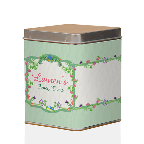 Spring Garden Tea Tin