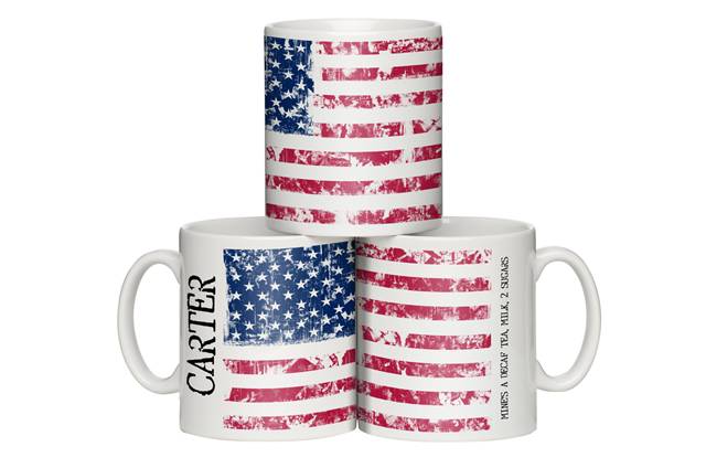Personalised United States Flag Mug