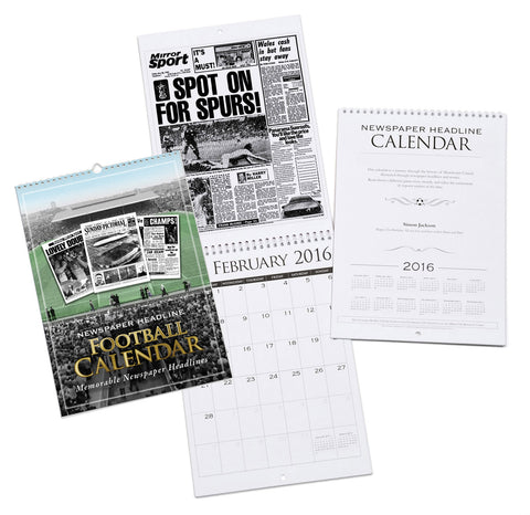 Tottenham Hotspur A4 Calendar