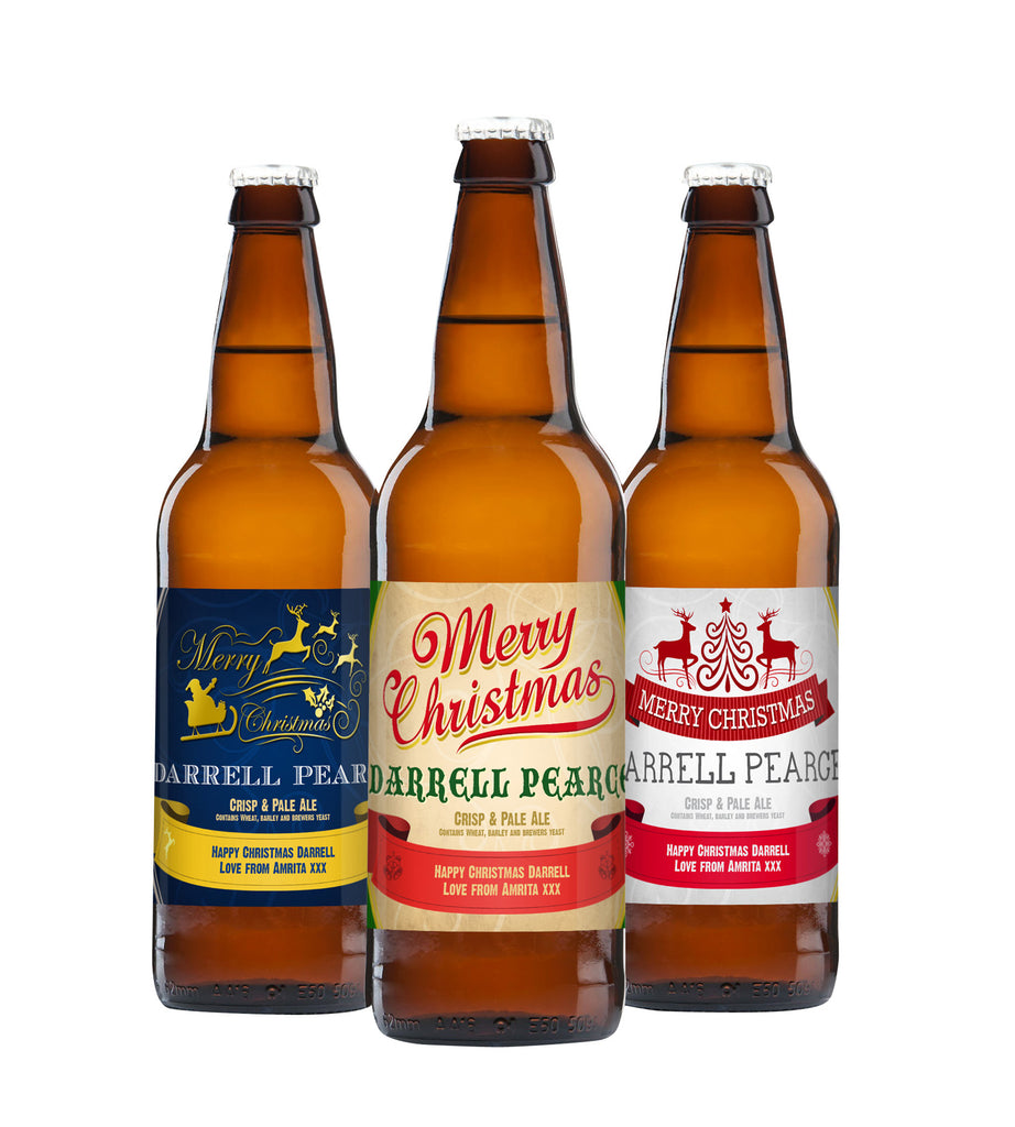Christmas Set of 3 Beers