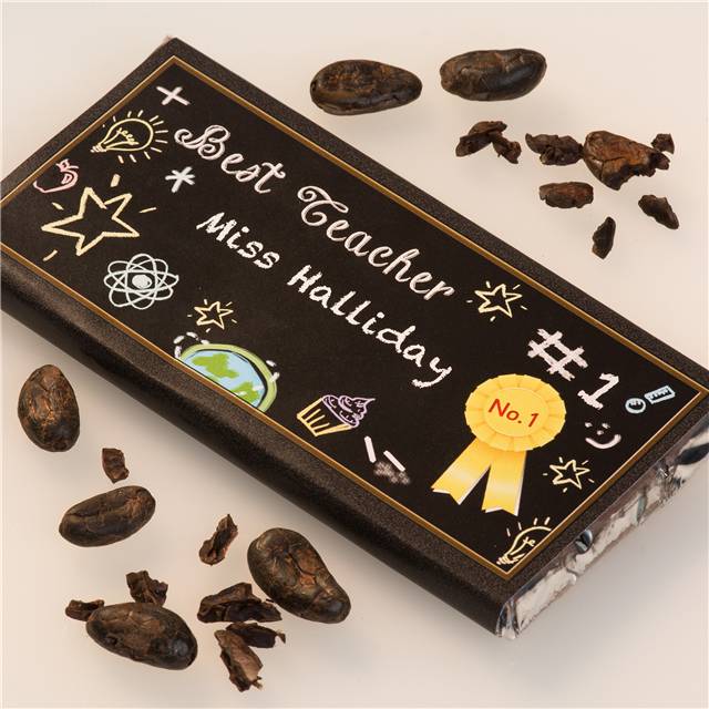 Personalised Teacher's Chocolate Bar