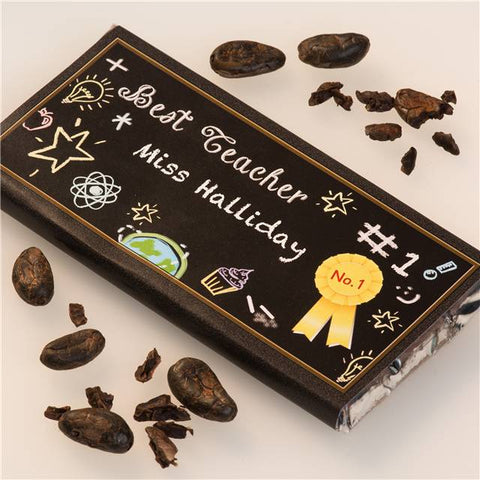 Personalised Teacher's Chocolate Bar