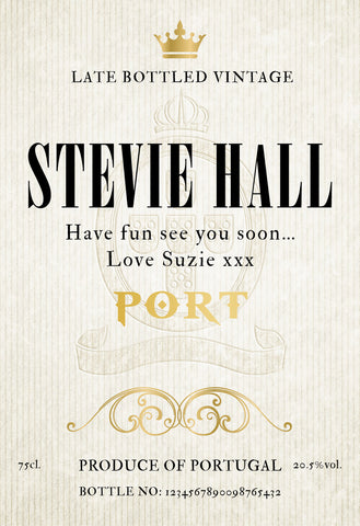 Antique Labels for Port