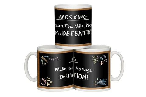 Personalised "In Detention" Mug