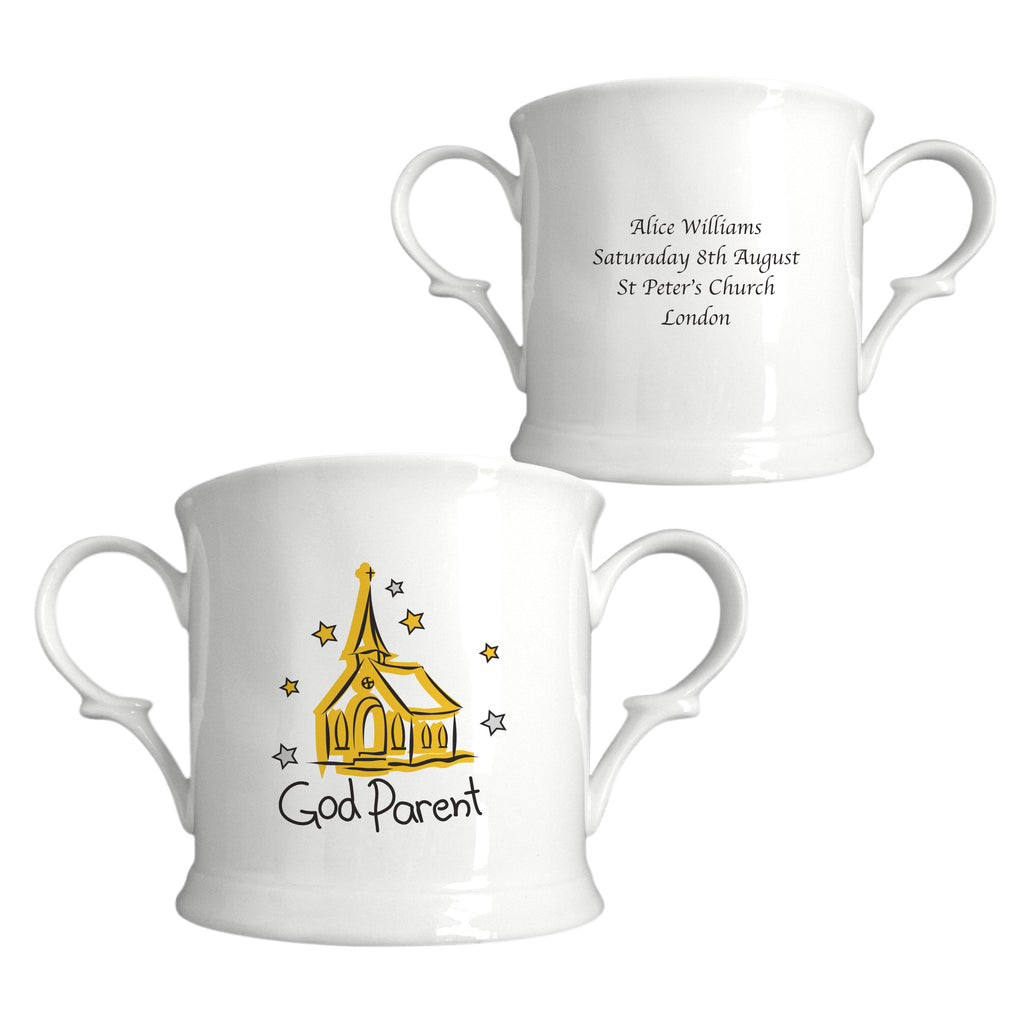 Church Godparent Bone China Loving Cup
