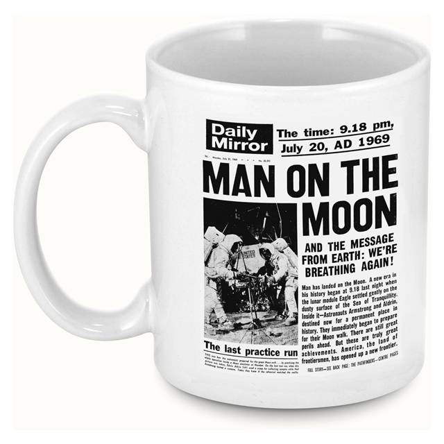 Front Page Newspaper Mug