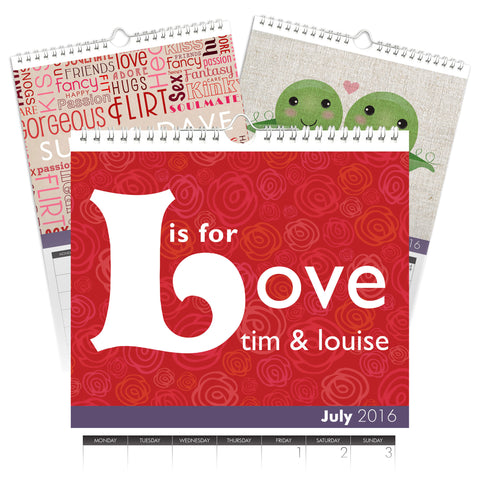Anniversary A5 Calendar