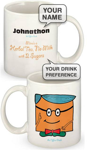 Personalised Geek Mug Male