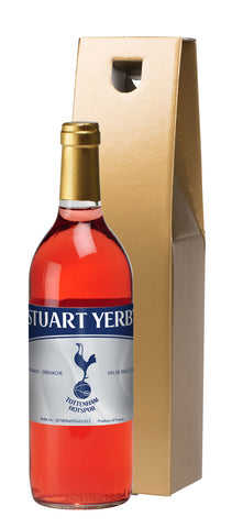 French VdP Spurs Vintage Rosé Wine in a Gold Box