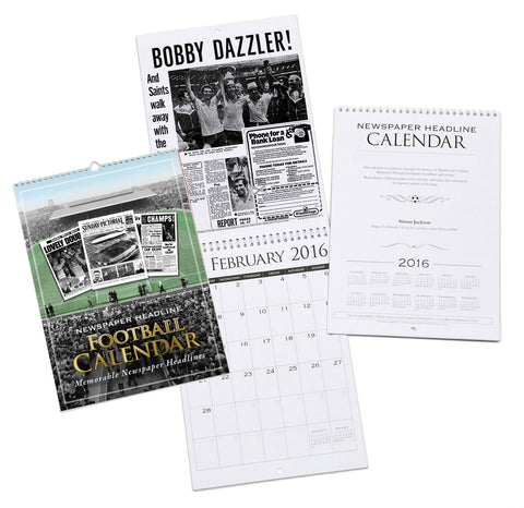 Southampton FC A4 Calendar