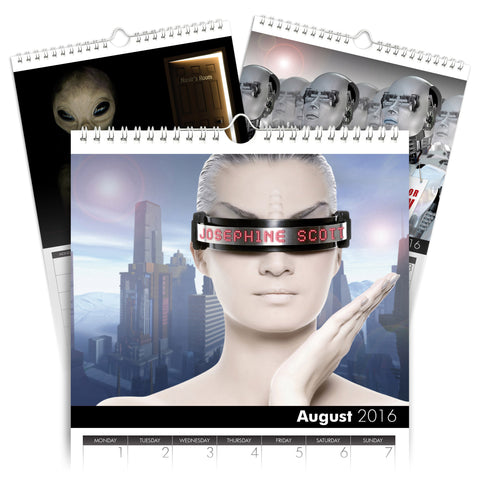 Sci-Fi A5 Calendar