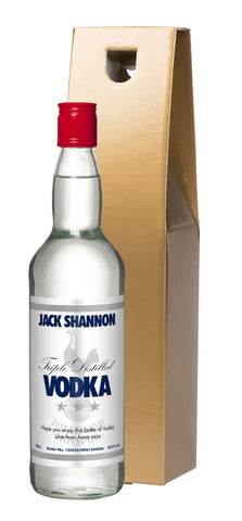 Spurs Stars Vodka in a Gold Gift Box