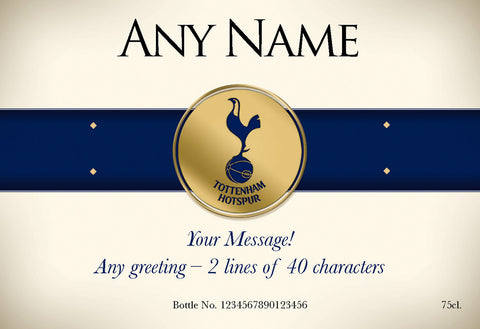 Spurs Blue Band Labels for Rosé Wine