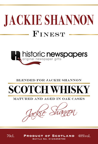 Corporate Historic Labels for Blended Whisky