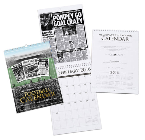 Portsmouth FC A4 Calendar