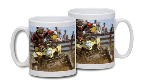 Personalised Quad Bike Mug