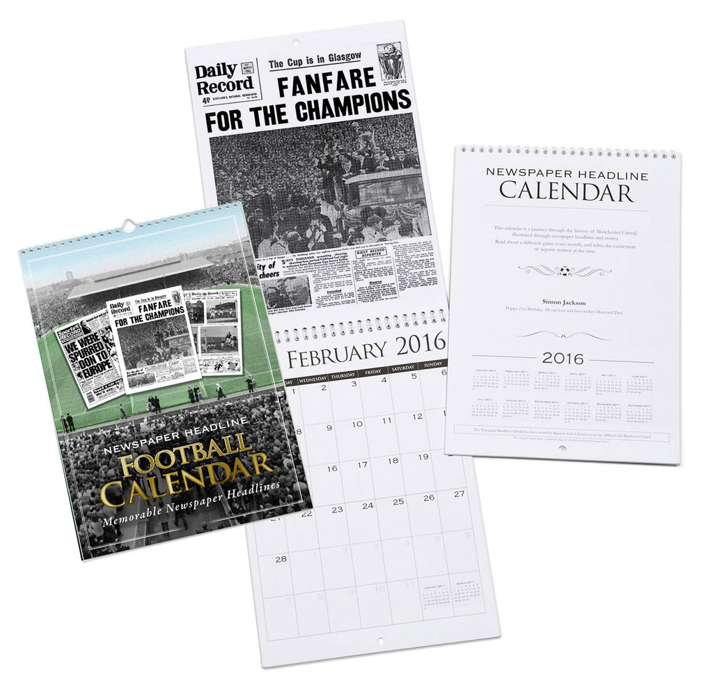 Celtic FC A4 Calendar